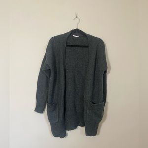 Grey Elodie Cardigan with Pockets